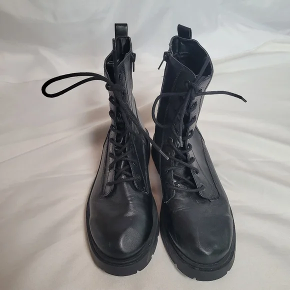 NOBO No Boundaries Women's Black Military Combat Style Boots Size 11W - Picture 2 of 10